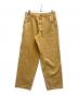 WISM（ウィズム）の古着「BAGGY DENIM PANT」｜イエロー
