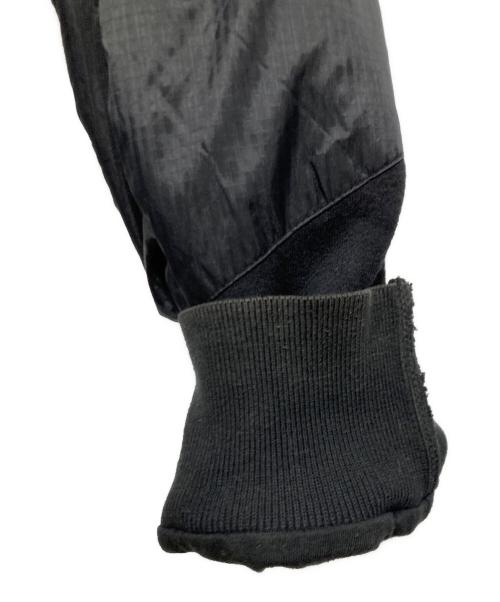 ARMANI EXCHANGE（アルマーニ エクスチェンジ）ARMANI EXCHANGE (アルマーニ エクスチェンジ) 異素材ブルゾン ブラック サイズ:XLの古着・服飾アイテム