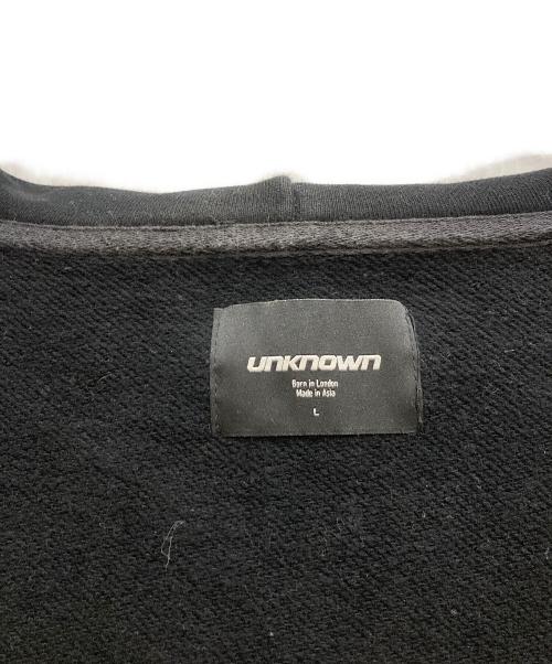 Unknown london（アンノウンロンドン）UNKNOWN LONDON (アンノウンロンドン) ラインストーンパーカー ブラック サイズ:Ⅼの古着・服飾アイテム