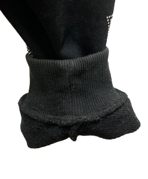 Unknown london（アンノウンロンドン）UNKNOWN LONDON (アンノウンロンドン) ラインストーンパーカー ブラック サイズ:Ⅼの古着・服飾アイテム