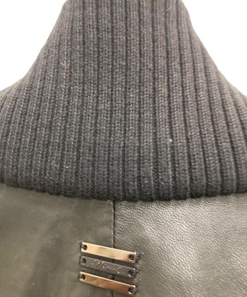 DIESEL（ディーゼル）DIESEL (ディーゼル) レザージャケット ブラック サイズ:XSの古着・服飾アイテム