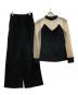 AMERI（アメリ）の古着「UNDRESSED PRIMA SET UP」｜ブラック×ベージュ