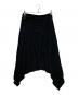 Yohji Yamamoto Femme（ヨウジヤマモトファム）の古着「レーヨンスカート」｜ブラック