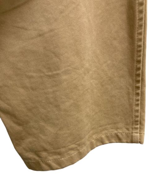 STUDIO NICHOLSON（スタジオ ニコルソン）STUDIO NICHOLSON (スタジオ ニコルソン) タックパンツ ベージュ サイズ:Ⅿの古着・服飾アイテム