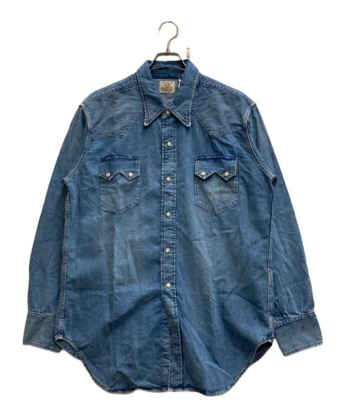 LEVI'S VINTAGE CLOTHING（リーバイス ビンテージ クロージング）LEVI'S VINTAGE CLOTHING (リーバイス ビンテージ クロージング) デニムシャツ ブルー サイズ:Ⅼの古着・服飾アイテム