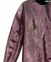 中古・古着 JIL SANDER (ジルサンダー) メタリックドレス パープル サイズ:36：16000円