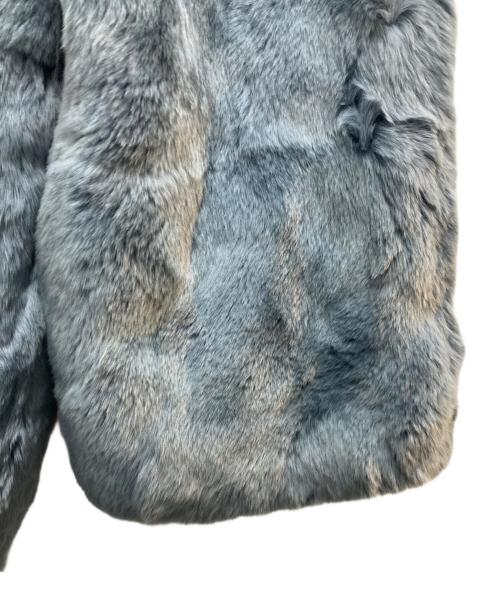 MARNI（マルニ）MARNI (マルニ) ラビットファーブルゾン ブルー サイズ:38の古着・服飾アイテム