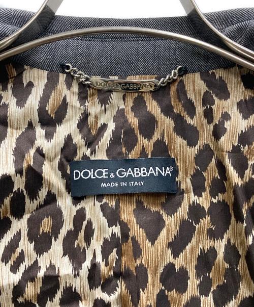 DOLCE & GABBANA（ドルチェ＆ガッバーナ）DOLCE & GABBANA (ドルチェ＆ガッバーナ) セットアップスーツ グレー サイズ:38の古着・服飾アイテム