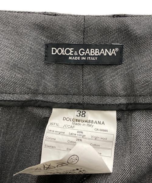 DOLCE & GABBANA（ドルチェ＆ガッバーナ）DOLCE & GABBANA (ドルチェ＆ガッバーナ) セットアップスーツ グレー サイズ:38の古着・服飾アイテム