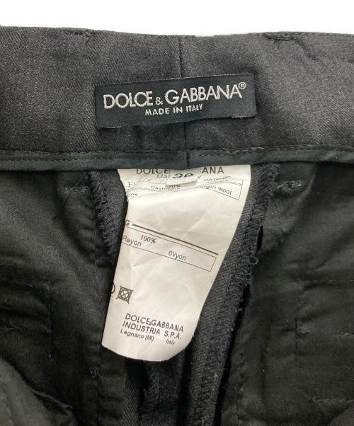 DOLCE & GABBANA（ドルチェ＆ガッバーナ）DOLCE & GABBANA (ドルチェ＆ガッバーナ) ベストレイヤードデザインセットアップスーツ グレー サイズ:36の古着・服飾アイテム