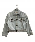 MARNIマルニ）の古着「ビッグボタンデニムジャケット」｜インディゴ