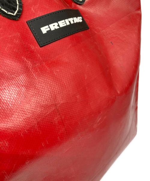 FREITAG（フライターグ）FREITAG (フライターグ) Hender Scheme (エンダースキーマ) 2WAYトートバッグ レッドの古着・服飾アイテム