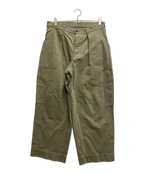 A.PRESSE（アプレッセ）A.PRESSE (アプレッセ) USAF Hemmed Bottoms カーキ サイズ:3の古着・服飾アイテム