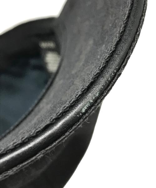 GUCCI（グッチ）GUCCI (グッチ) GG柄ベースボールキャップ ブラックの古着・服飾アイテム