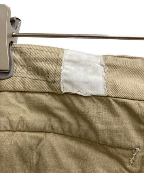 French Army（フランス軍）French Army (フレンチアーミー) 50~60's M-52チノトラウザーズ ベージュ サイズ:35の古着・服飾アイテム