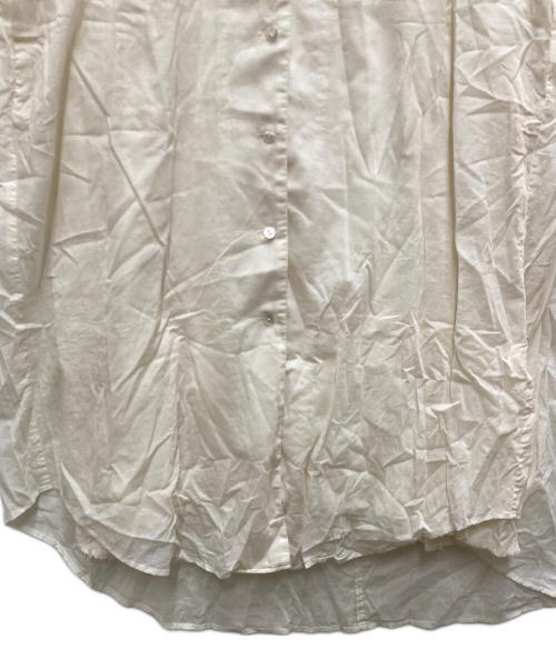 ikkuna/SUZUKI TAKAYUKI（イクナ/スズキタカユキ）ikkuna/suzuki takayuki (イクナ/スズキタカユキ) ギャザーワンピース ホワイト サイズ:1の古着・服飾アイテム