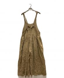 ikkuna/SUZUKI TAKAYUKI（イクナ/スズキタカユキ）の古着「リネンサロペット」｜ベージュ