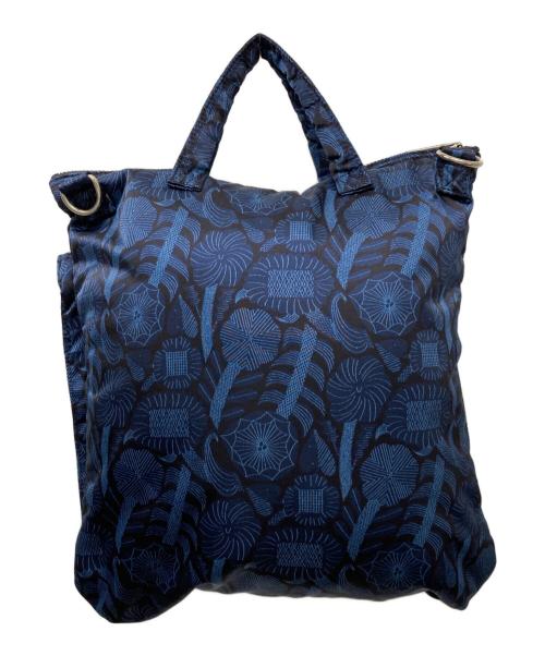 PORTER（ポーター）PORTER (ポーター) MAKOTO KAGOSHIMA (マコトカゴシマ) ヘルメットバッグ ブルーの古着・服飾アイテム