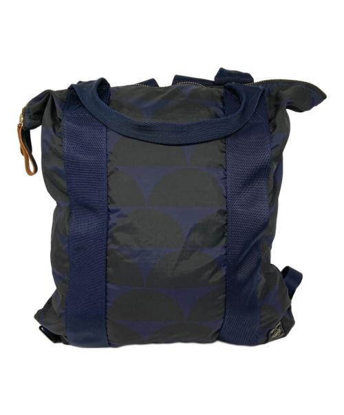 PORTER（ポーター）PORTER (ポーター) MARNI (マルニ) 2WAYバッグ ブルーの古着・服飾アイテム