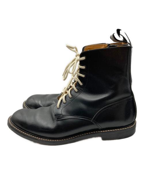 JOHN LAWRENCE SULLIVAN（ジョン ローレンス サリバン）JOHN LAWRENCE SULLIVAN (ジョン ローレンス サリバン) レースアップブーツ ブラック サイズ:不明の古着・服飾アイテム
