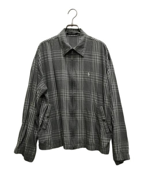 POLO GOLF（ポロ ゴルフ）POLO GOLF (ポロ ゴルフ) 90's スイングトップ グレー サイズ:9号の古着・服飾アイテム