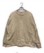 Acne studiosアクネ ストゥディオス）の古着「スタンプロゴセーター」｜ベージュ