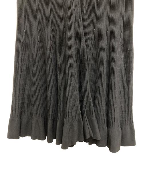 ALAIA（アライア）ALAIA (アライア) ノースリーブニットワンピース ブラック サイズ:40の古着・服飾アイテム