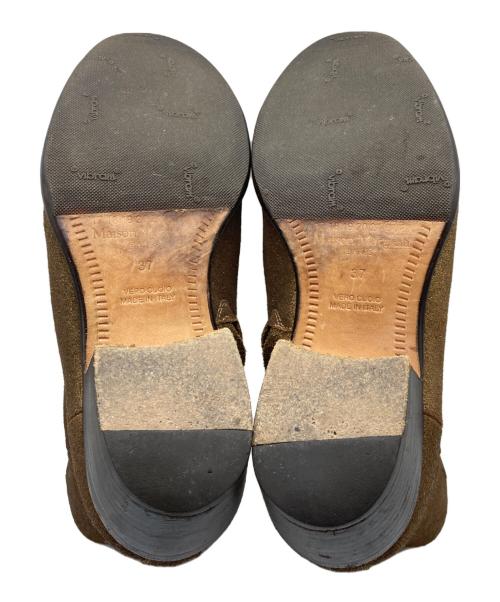 Maison Margiela（メゾンマルジェラ）Maison Margiela (メゾンマルジェラ) サイドジップブーツ ゴールド サイズ:37の古着・服飾アイテム