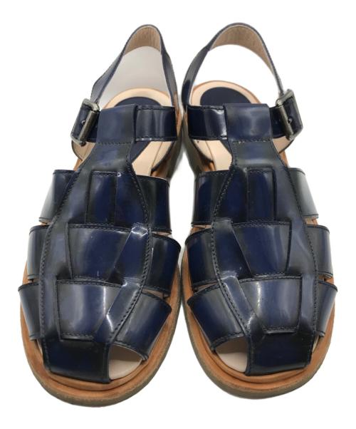 PARABOOT（パラブーツ）PARABOOT (パラブーツ) IBERIS グルカサンダル ネイビー サイズ:UK4の古着・服飾アイテム