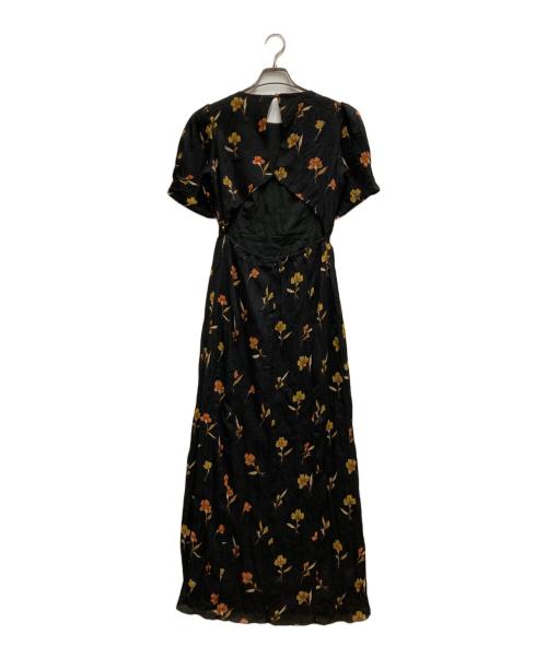 TODAYFUL（トゥデイフル）TODAYFUL (トゥデイフル) ジョーゼットフラワードレス ブラック サイズ:36の古着・服飾アイテム