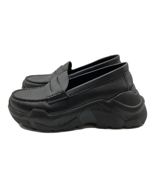 AKIKOAOKI（アキコアオキ）AKIKOAOKI (アキコアオキ) ローファー ブラック サイズ:23ｃｍの古着・服飾アイテム