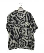 BALバル）の古着「レーヨンS/Sシャツ」｜グレー