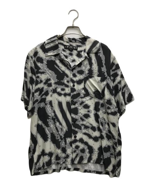 BAL（バル）BAL (バル) レーヨンS/Sシャツ グレー サイズ:Lの古着・服飾アイテム