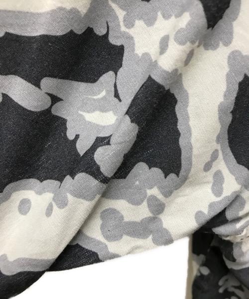 BAL（バル）BAL (バル) レーヨンS/Sシャツ グレー サイズ:Lの古着・服飾アイテム