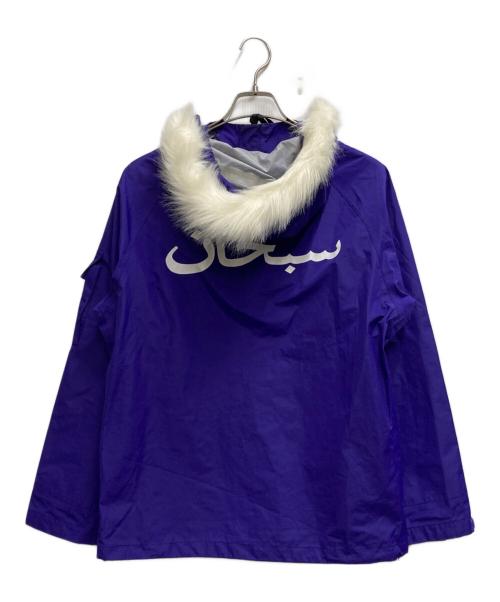 SUPREME（シュプリーム）SUPREME (シュプリーム) Military Taped Seam Parka Arabic パープル サイズ:Sの古着・服飾アイテム