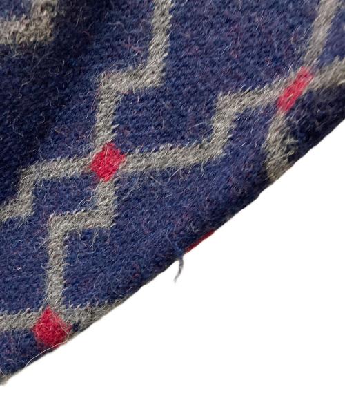 Yves Saint Laurent（イヴサンローラン）Yves Saint Laurent (イヴサンローラン) 90's マルチデザインニット ネイビー サイズ:Mの古着・服飾アイテム