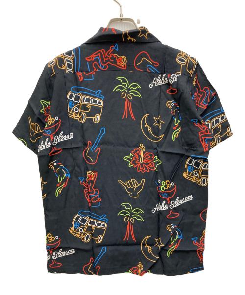 Aloha Blossom（アロハブロッサム）Aloha Blossom (アロハブロッサム) アロハシャツ ブラック サイズ:36の古着・服飾アイテム