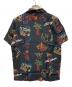 Aloha Blossom (アロハブロッサム) アロハシャツ ブラック サイズ:36：7000円
