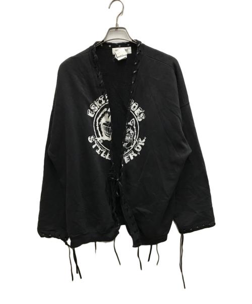 DISCOVERED（ディスカバード）DISCOVERED (ディスカバード) ドッキングスウェットカーディガン ブラック サイズ:FREEの古着・服飾アイテム