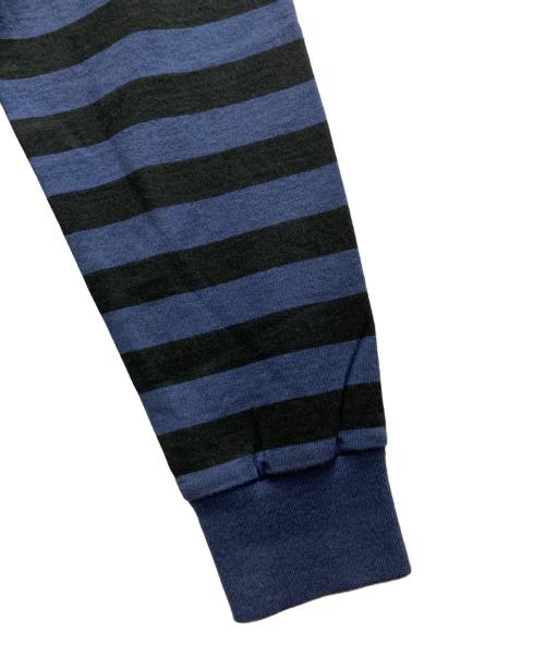 HUMAN MADE（ヒューマンメイド）HUMAN MADE (ヒューマンメイド) STRIPED L/S T-SHIRT ネイビー サイズ:Sの古着・服飾アイテム
