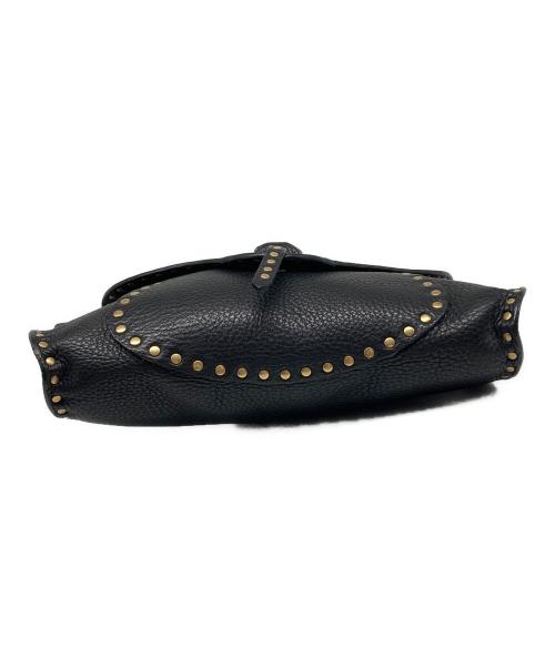 CELINE（セリーヌ）CELINE (セリーヌ) スタッズレザーブギーバッグ ブラックの古着・服飾アイテム