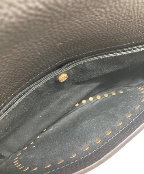 CELINE（セリーヌ）CELINE (セリーヌ) スタッズレザーブギーバッグ ブラックの古着・服飾アイテム