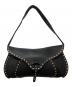CELINE（セリーヌ）の古着「スタッズレザーブギーバッグ」｜ブラック