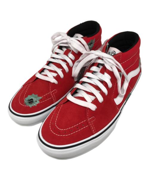 SUPREME（シュプリーム）Supreme (シュプリーム) VANS (バンズ) Nate Lowman (ネイト・ロウマン) SKATE GROSSO M レッド サイズ:US 10 1/2の古着・服飾アイテム