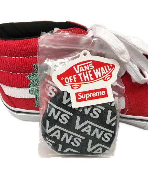 SUPREME（シュプリーム）Supreme (シュプリーム) VANS (バンズ) Nate Lowman (ネイト・ロウマン) SKATE GROSSO M レッド サイズ:US 10 1/2の古着・服飾アイテム
