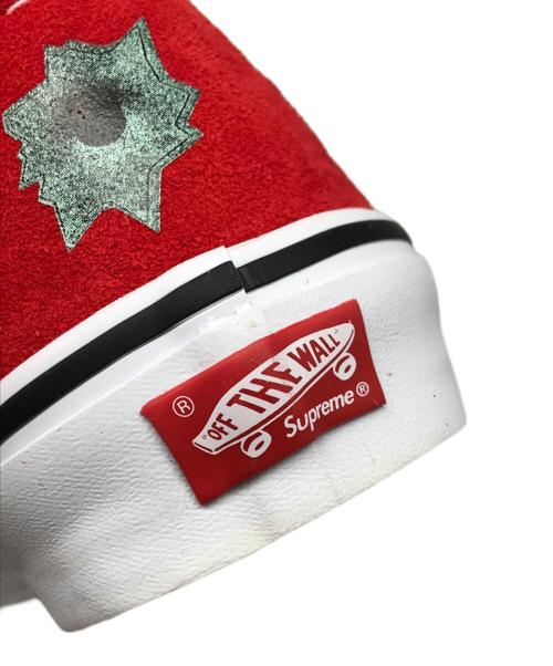 SUPREME（シュプリーム）Supreme (シュプリーム) VANS (バンズ) Nate Lowman (ネイト・ロウマン) SKATE GROSSO M レッド サイズ:US 10 1/2の古着・服飾アイテム