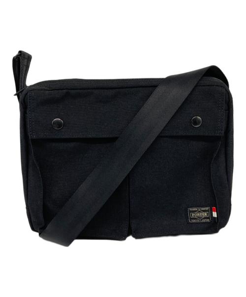 PORTER（ポーター）PORTER (ポーター) 浦和レッズ (ウラワレッズ) スモーキー キャンバスショルダーバッグ ブラックの古着・服飾アイテム