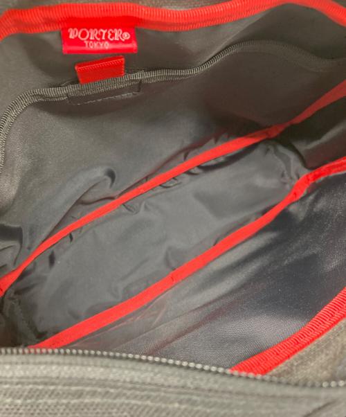 PORTER（ポーター）PORTER (ポーター) 浦和レッズ (ウラワレッズ) スモーキー キャンバスショルダーバッグ ブラックの古着・服飾アイテム