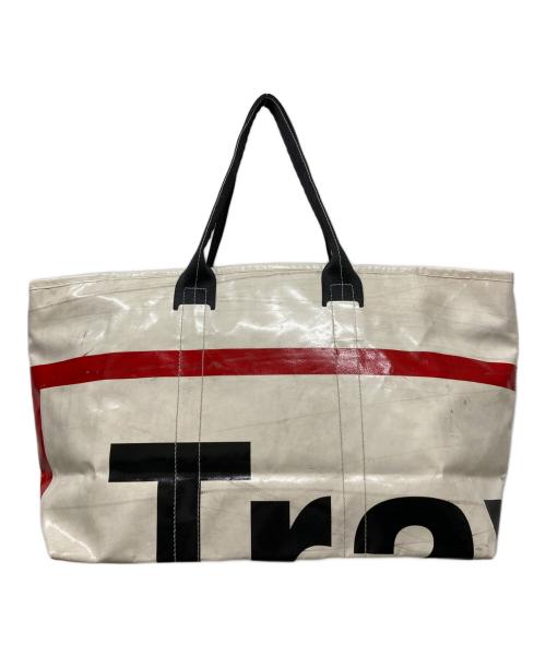 FREITAG（フライターグ）FREITAG (フライターグ) cooper トートバッグ レッド×ホワイトの古着・服飾アイテム