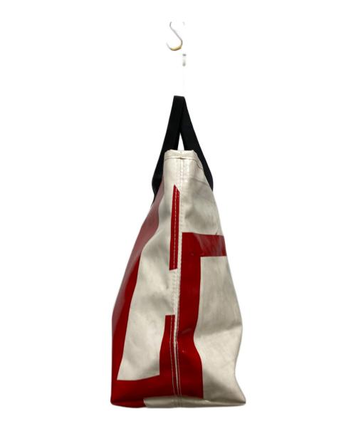 FREITAG（フライターグ）FREITAG (フライターグ) cooper トートバッグ レッド×ホワイトの古着・服飾アイテム